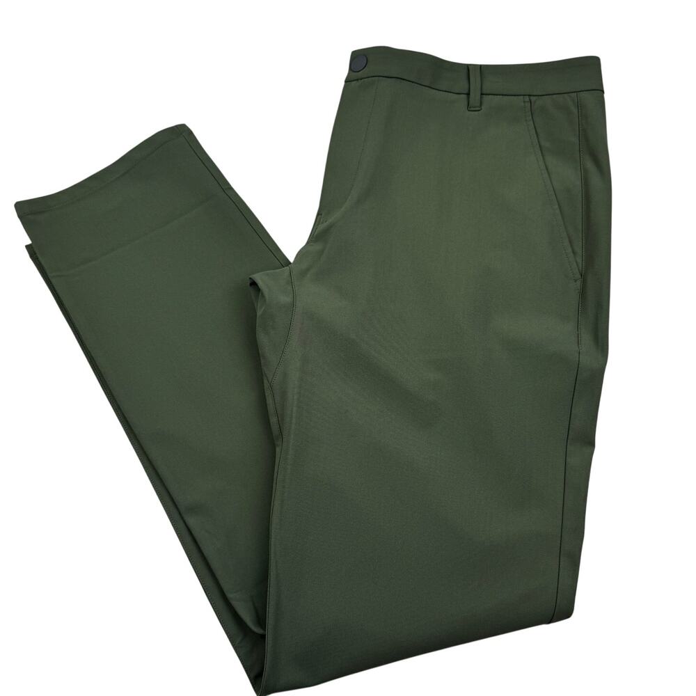 TAYLRD Olive Green Commuter Performance Non Wrinkle Pants Men's Size 36/34